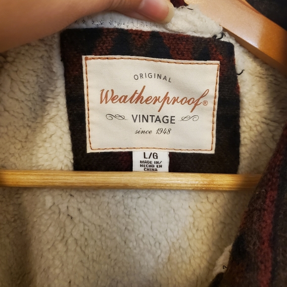 Weatherproof Vintage Fleece-Lined Button-Up Jacket - Picture 6 of 7